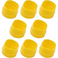 laffoonparts 8-Pack Axle Cap Bearing Cover M143338 Replacement for John Deere 105 D100 D105 D110 D125 L105 L110 L130 LA105 LA