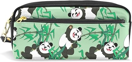Amazon Nataxペンケース かわいい おしゃれ 大容量 化粧ポーチ ペンポーチ ペンバッグ 入学準備 新学期 文房具 プレゼント 多機能 小物収納 お祝い 高校生 筆箱パンダ 黒白 中学生 女子 ペンケース 文房具 オフィス用品
