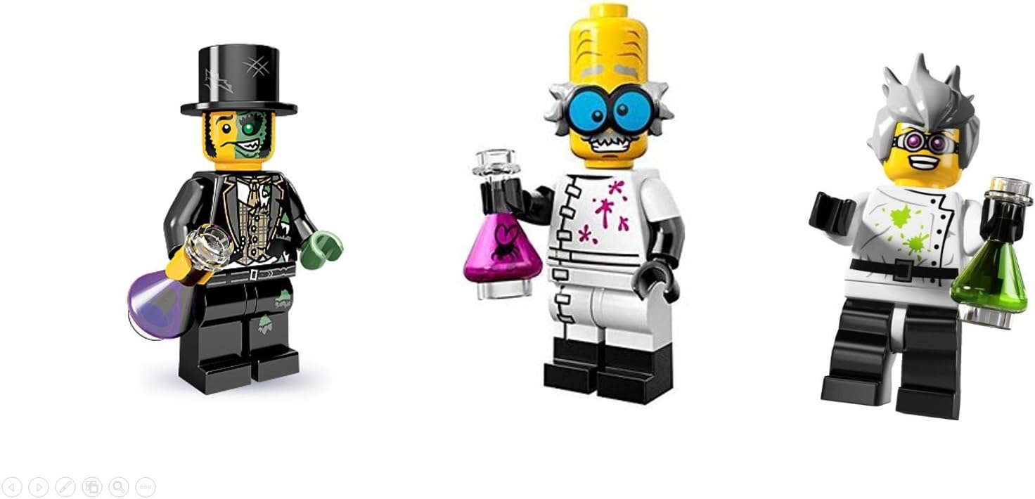 lego scientist minifigure