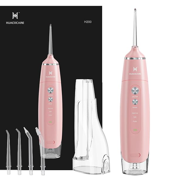 WATER FLOSSER EQUIPPED WITH TWO WATER TANKS FOR...