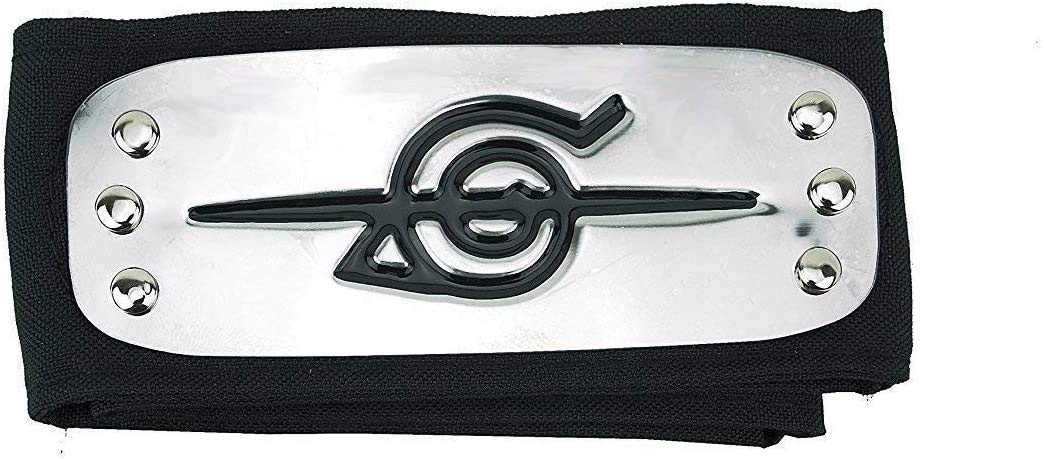 Naruto Anime Anti Konoha Itachi Cosplay Black Headband