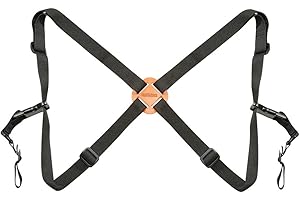 Opticron 25mm Nylon and Leather Binocular Harness with Quick Release System