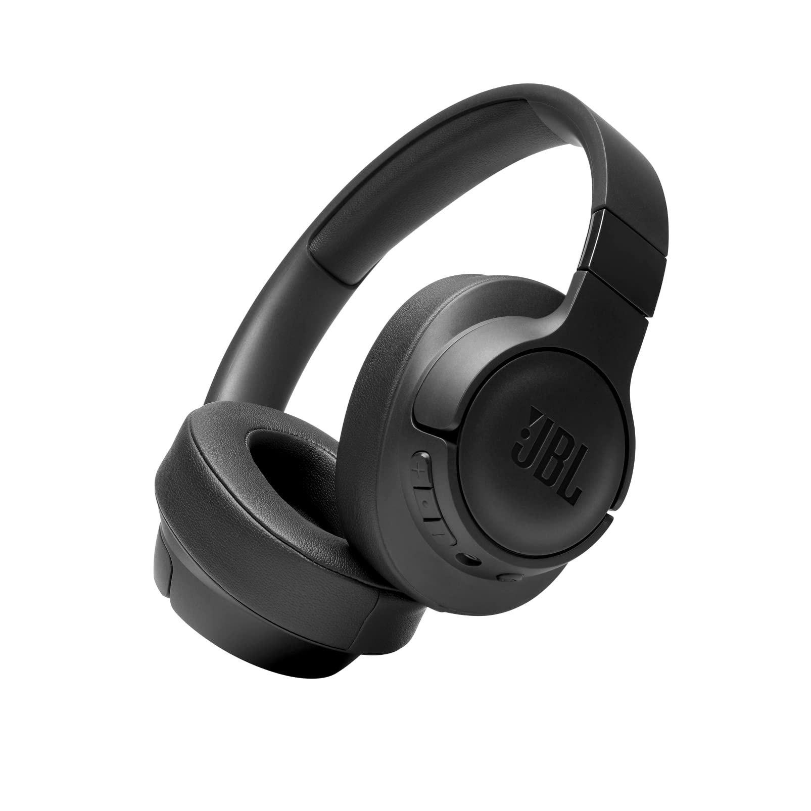 JBL Tune 710 BT Wired and Wireless Over-Ear Headphones with Built-In Microphone, Multi-Point Connection and Hands-Free Controls, Black