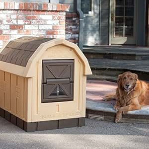 Amazon.com : ASL Solutions Deluxe Insulated Dog Palace ...