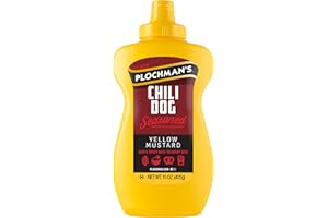 PLOCHMAN'S Plochman, Chili Dog Mustard, 15 oz, Perfect for Hot Dogs
