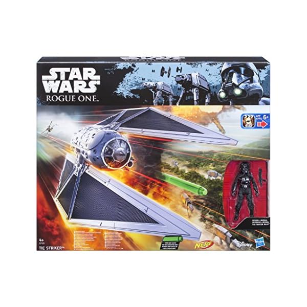 Hasbro Star Wars 3.75 inch B7105EU4 Rogue One Vehicle – Tie Striker Figure Action Figure