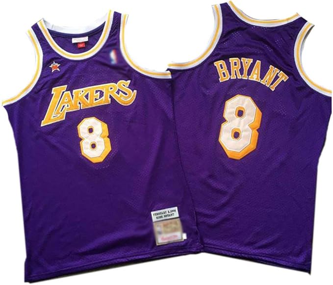 CHSC Lakers 8 Kobe Bryant Fan Jersey,98 AllStar Version Basketball