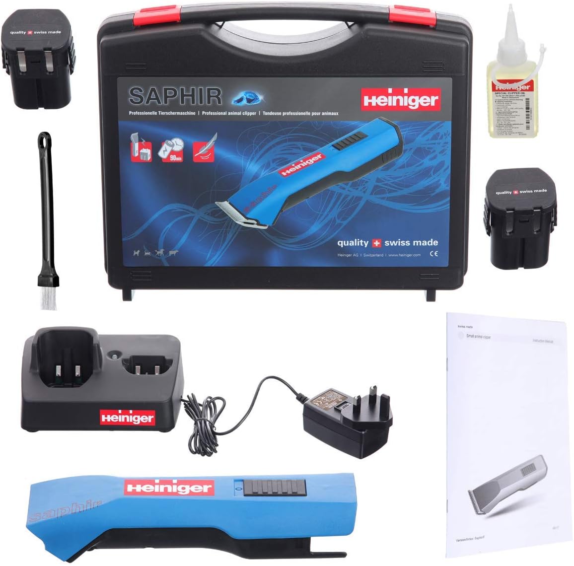 heiniger saphir style cordless clipper