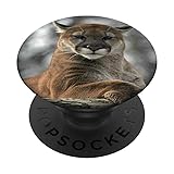 Mountain Lion Gift for Cougar lovers PopSockets