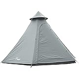 12'x10'x8'Dome Camping Tent 5-6 Person 4 Season Double Layers Waterproof Anti-UV Windproof Tents Family Outdoor Camping Tent