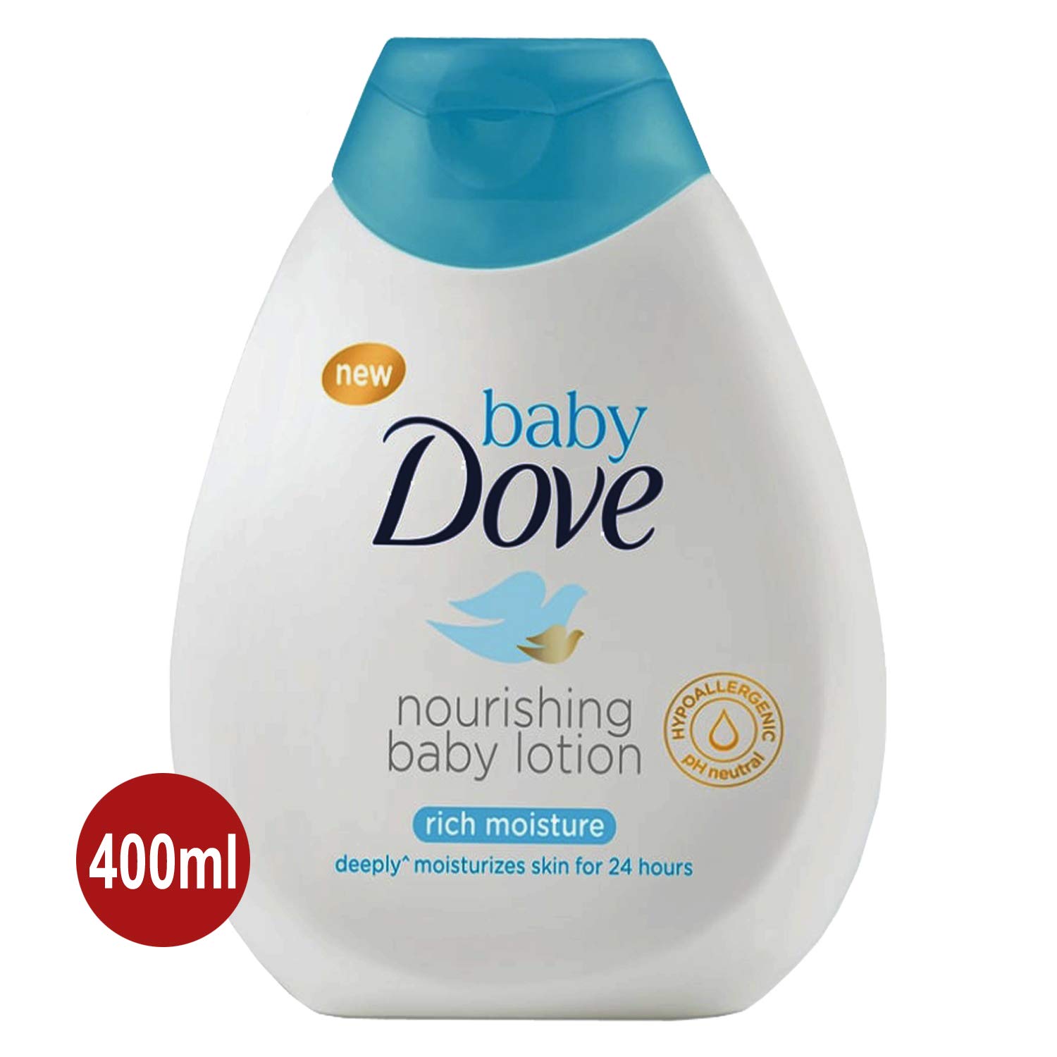 Baby DOVE Rich Moisture Shampoo & Lotion 2x 200ml PflegeSet sanft
