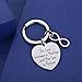 CJ&M Infinite Love Mother & Son Keychain - Mother's Day Gift, Mom Keychain