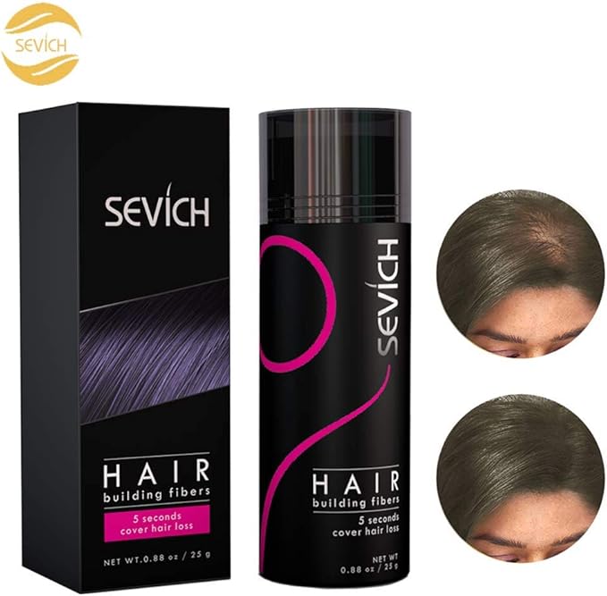 SEVICH Keratin Hair Building Fibers 5 Seconds Conceals Loss Hair