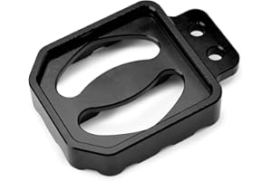 HRuizq Motorcycle Rear Foot Brake Lever Pedal Enlarge Extension Pad Extender Compatible With KTM ADV 390 Adventure,ADV 790/890 Adventure/R/S,690 Enduro R,690 SMC R,1290/1190/1090/1050/990/950 (Black)