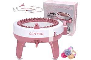 seater SENTRO 40 Needles Knitting Machine, Smart Knitting Machine Kit, DIY Knitting Board Rotating Machines for Adults, Chris