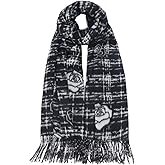Nonakgado Winter Pashmina Scarf Shawl-Super Soft Warm Fashion Leopard Pashmina Wrap for Women Travel
