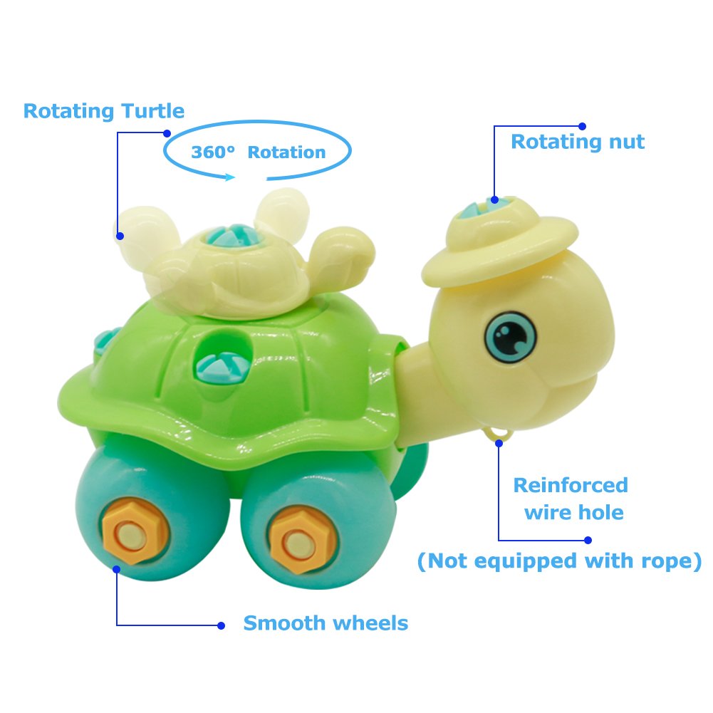 Nuheby Giochi Da Assemblare Animali Assemblare Animali Plastica Per Bambini Gioco Educativo 3,4,5,6 Anni