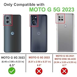 FollmeAir for Moto G 5G 2023 Case, Slim Flexible