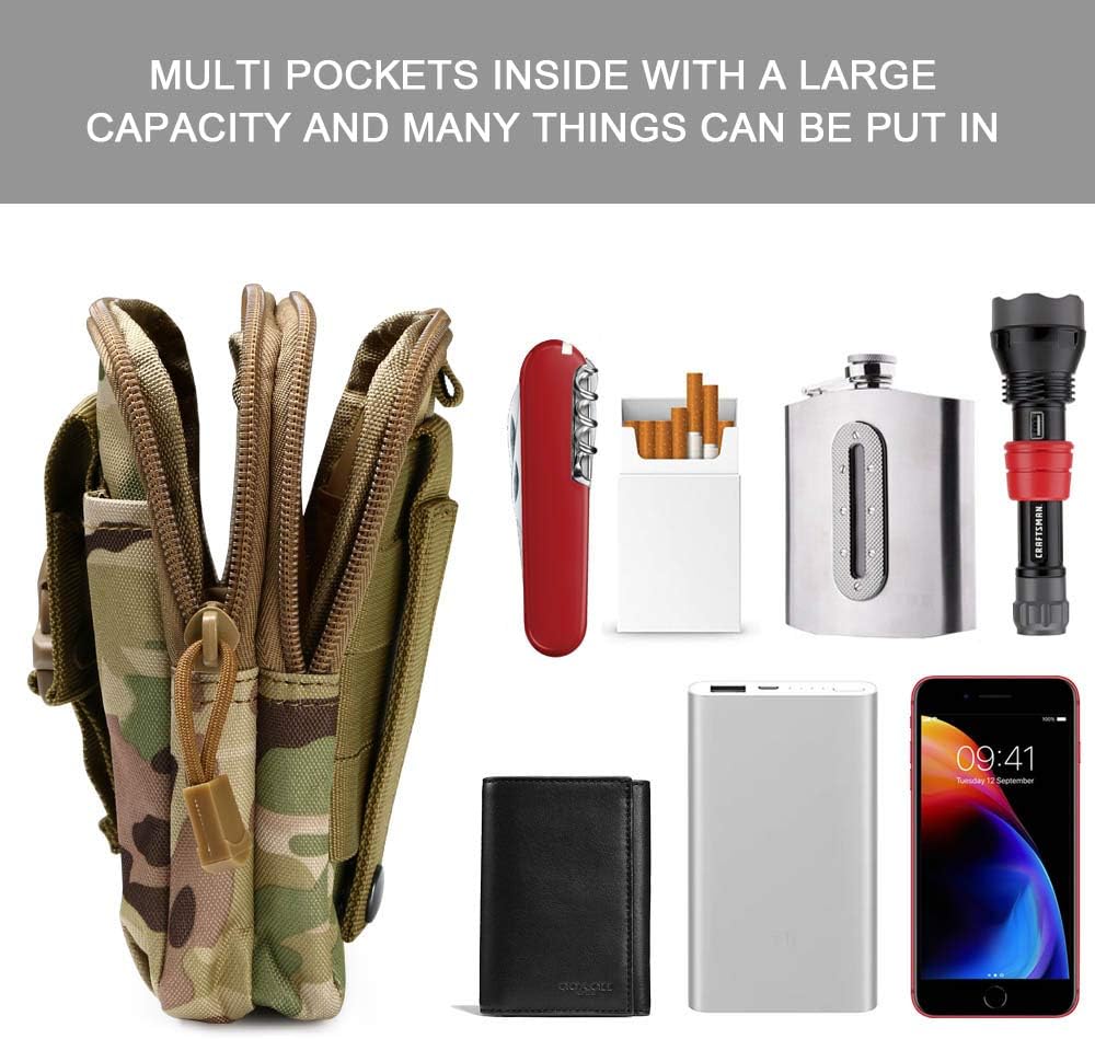 flintronic Tactical Waist Bags, Universal Outdoor Waist Bag, #4 10cp Camouflage, Normal - Image 4