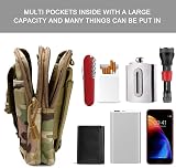Flintronic Tactical Waist Bag Molle Pouch Outdoor Utility Cell Phone Holster view 3