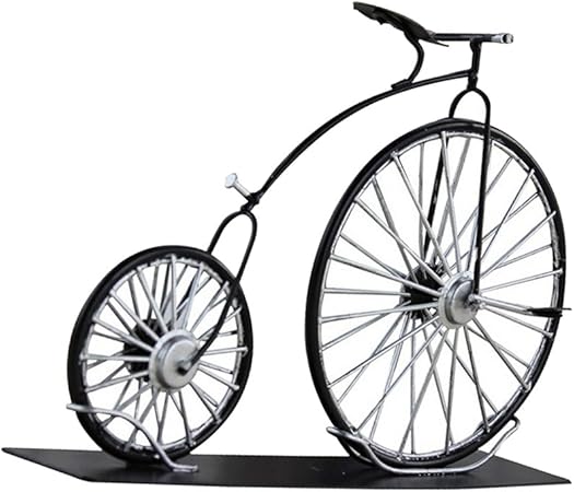 Amazon Toygogo 手作りの1 10合金ユニークな自転車自転車ドールハウスの妖精の庭の装飾生活シーン子供ギフトブラック ミニカー ダイキャストカー おもちゃ