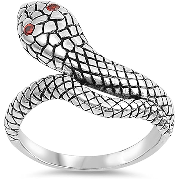 Oxidized Owl & Tree Branch Sterling Silver Ring - .925 Silver Band, Detailed Design, Sizes 6-9 - View #2