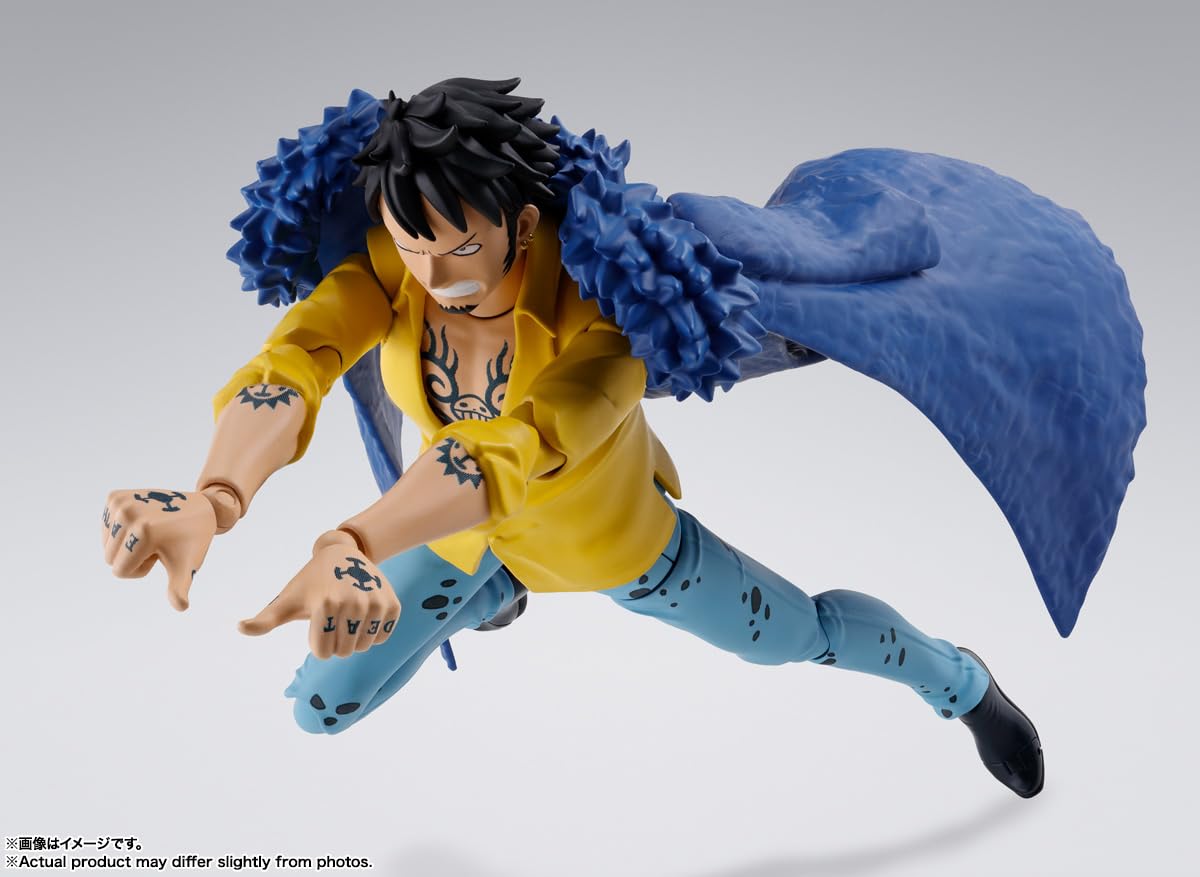 TAMASHII NATIONS - One Piece - Trafalgar Law -The Raid on Onigashima- S.H.Figuarts Action Figure