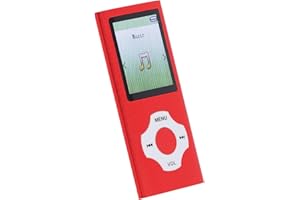Ymiko Portable MP3 MP4 Player with 1.8" Color Display, 16GB Built in Storage, Slim Design for Music, Study, Exercise & On The