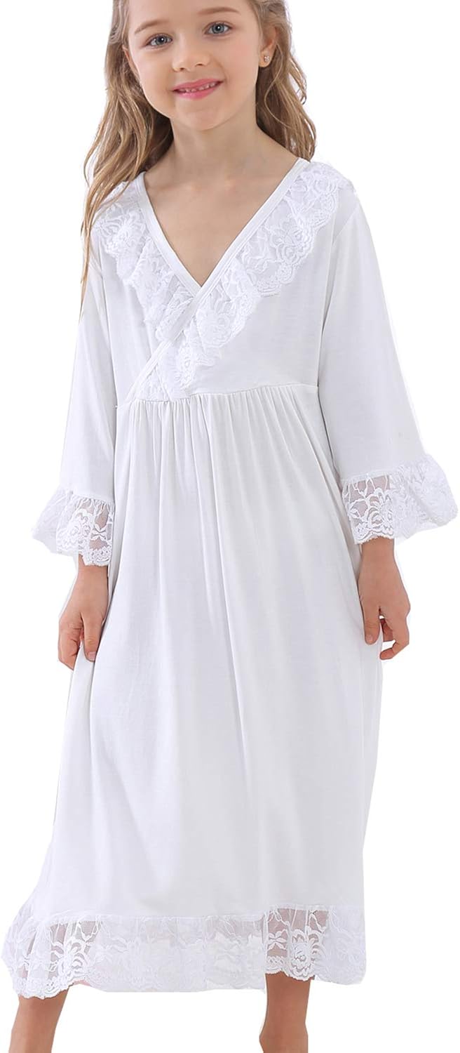 Cute Little Girls' Princess Nightgowns 