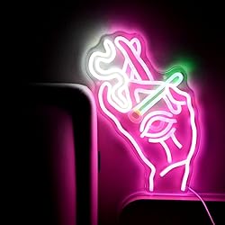 Evil Eye Neon Sign Funky Decor,17 x 10 Inches