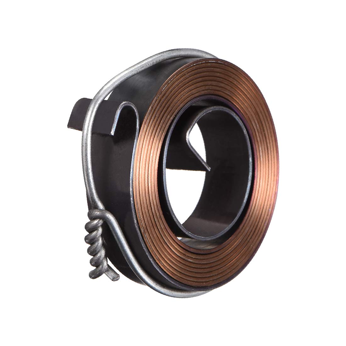 sourcing map Drill Press Return Spring, Quill Spring Feed Return Coil Spring Assembly, 3.3Ft Long, 40 x 10 x 0.8mm - Image 3