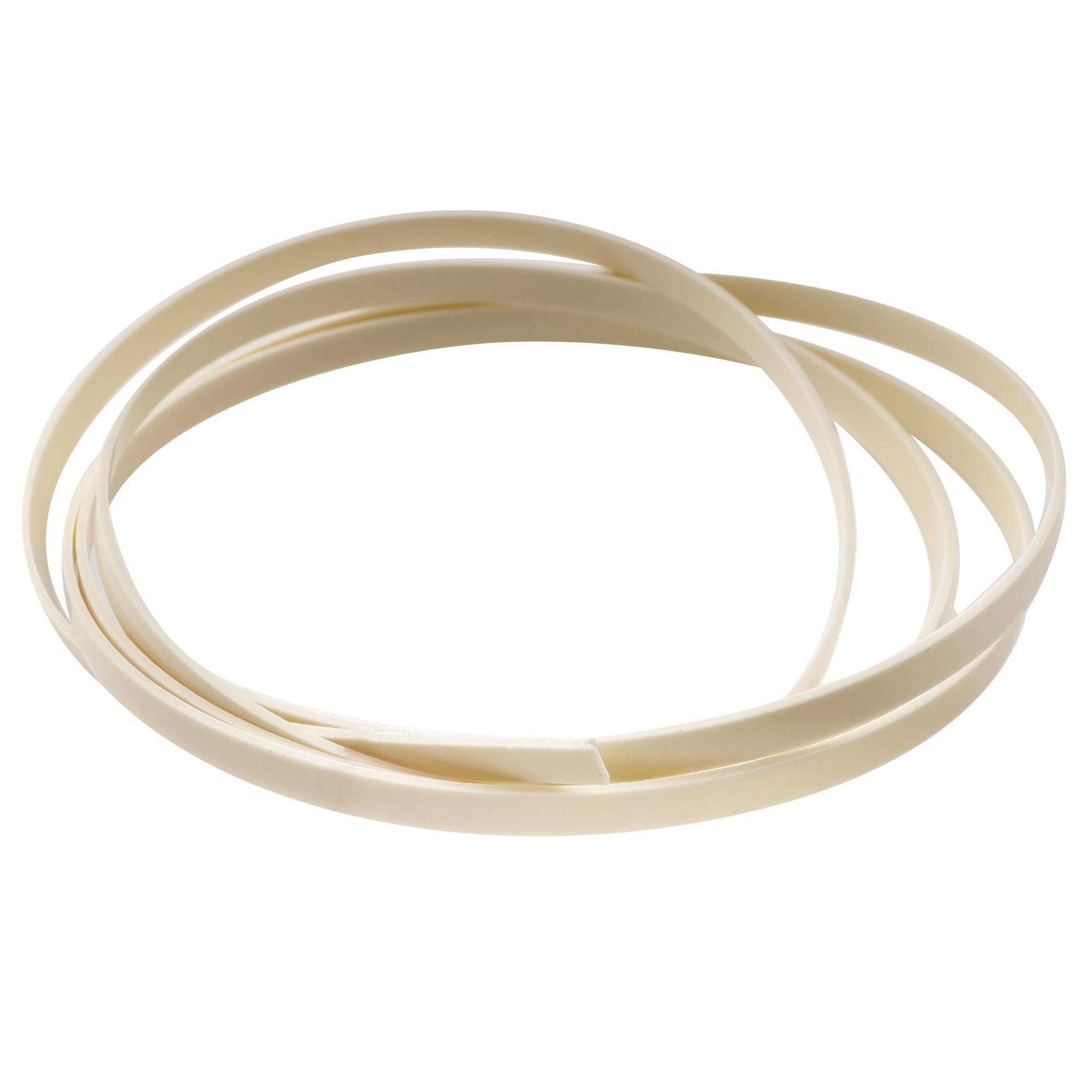 Musiclily 1650x7x1.5mm Plastic Acoustic Classical Guitar Binding, Ivory