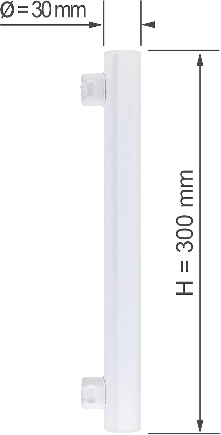 SEBSON S14S LED Light Bulb 4W Warm White 3000K 30cm Length, 4 Pack, 35W Replacement for Light Bulb 400lm, 150º Beam Angle - Image 4