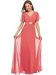 Ever-Pretty Women's Formal Dress Short Sleeve
