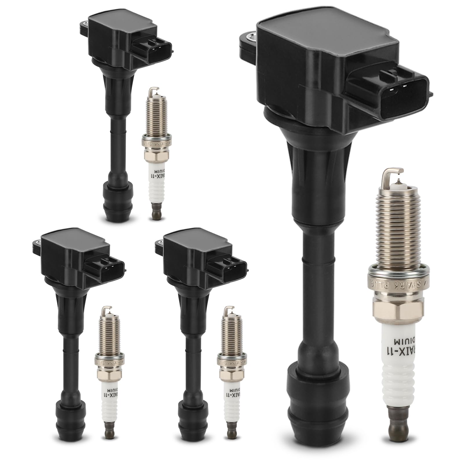 UF350 Ignition Coil & 4505 Double Iridium Spark