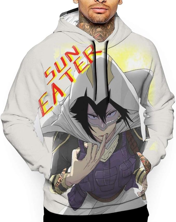 Amazon.com: PrinceWu My Hero Academia BNHA Suneater Tamaki Amajiki 3D Printing Hoodies for Youth 