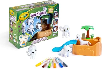 Crayola Washimals Safari Playset, Green 