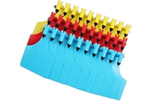 Ear tag Livestock Identification Card Cattle Ear Tags 1-Piece Large Z Livestock Tag for Cow, Sheep, Goat 4.4”x3” Blank Animal