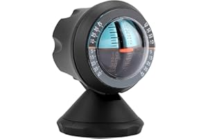 TOPINCN Digital Car Inclinometer, Car Vehicle Inclinometer Angle Slope Meter Levels Tilt Gauge Indicator Gradient Balancer To