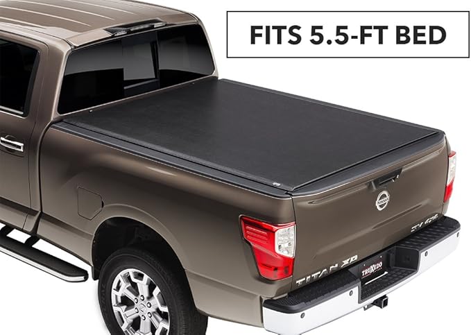 Fit 07 17 Toyota Tundra 8 Tri Fold Adjustable Soft Trunk Bed Tonneau Cover