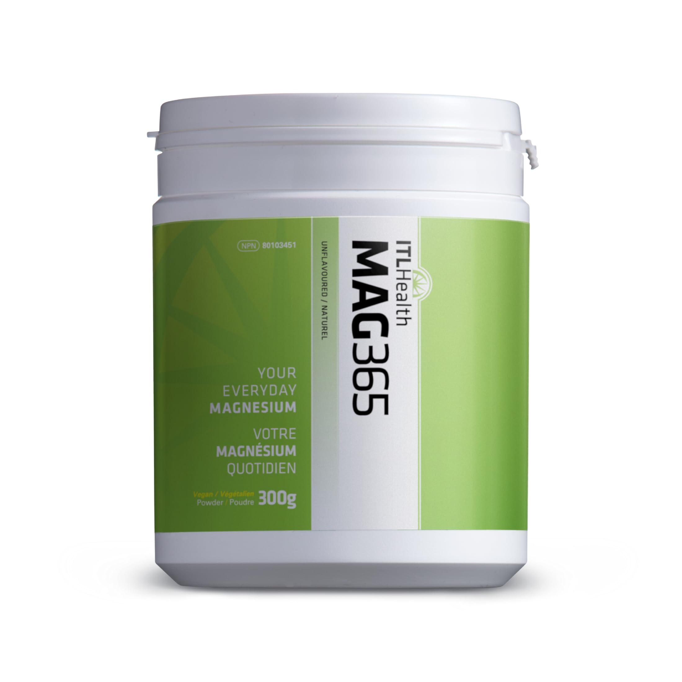 MAG365 Magnesium Citrate Powder - Highly Absorbable Magnesium Supplement - Unflavoured 300g