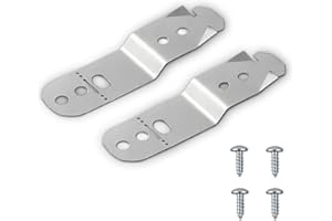 XwaYexa 619985 Dishwasher Mounting Bracket Fit for Bosch Dishwashers, Anti-Tip Clips Bracket Kit Replaces AP4538351, 00605007, 00628371, 2-Pack