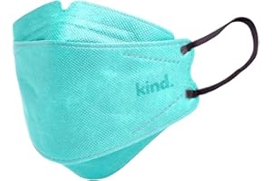 Kind 3D Willow Face Mask – 4-Layer Disposable, Lightweight & Comfortable Fit, Adult Size, Individually Wrapped, Resealable Pa