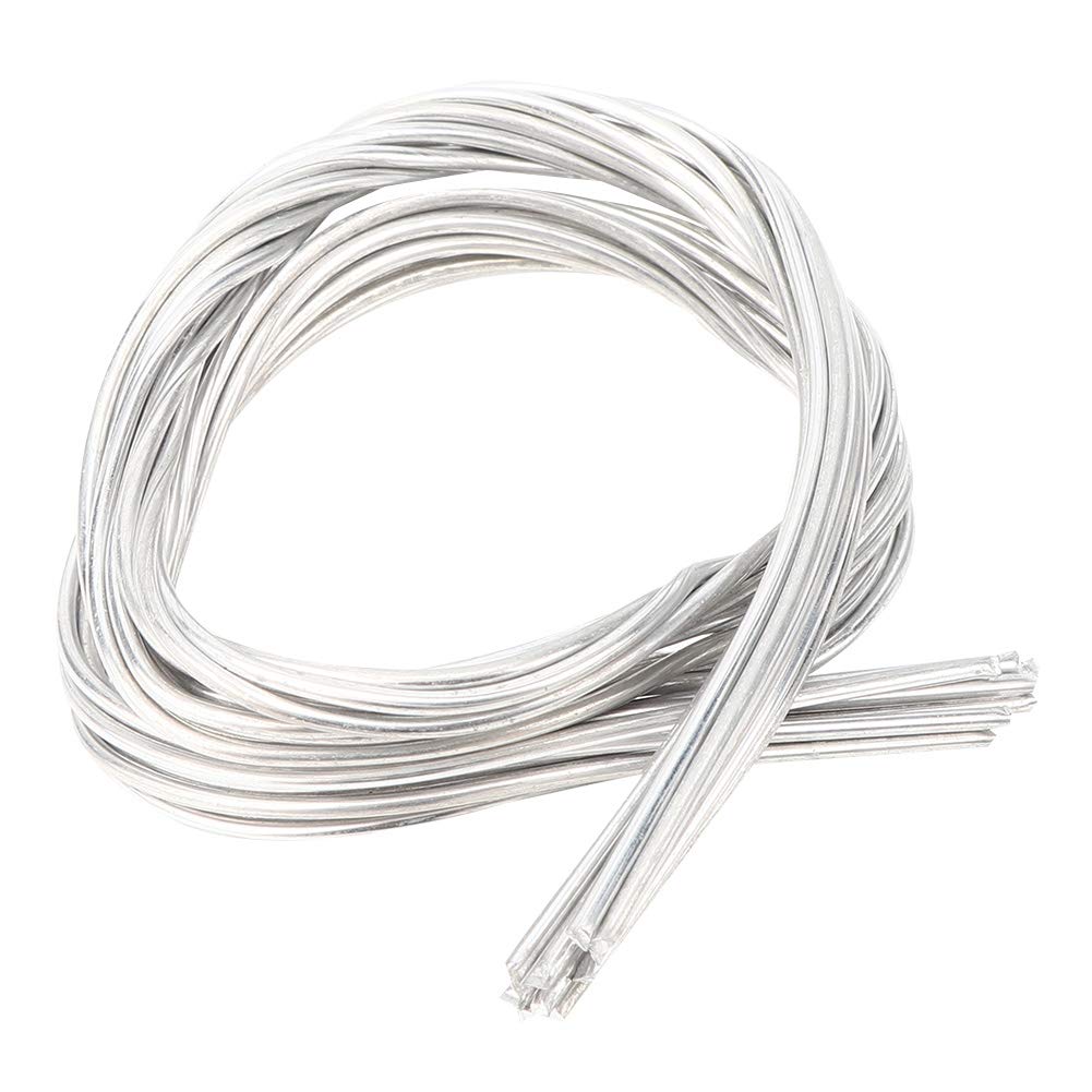10pcs Silver Soldering Wire Aluminum Welding Rods Solder Kit, Silver Bearing Solder Low Temperature Soldering Easy Melt Flux Cored Wire