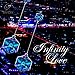 SIVERY Earrings for Women 'Infinity Love' Dangle Earrings with Crystals, Jewelry for Women, Blue 1