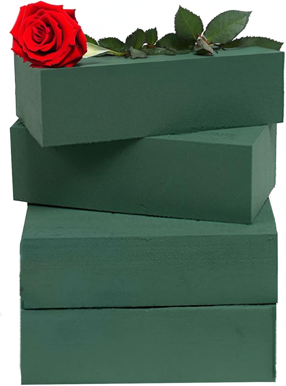 Caliko Floral Foam Blocks Pack 4 23x11x7cm Wet Brick for Arrangements