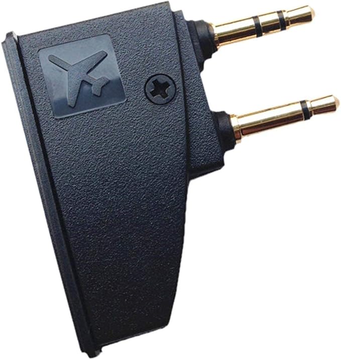 3.5 mm Jack Airline Headphone Adapter Airplane Converter