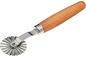 Ateco 1397 Fluted Pastry Wheel, 1-3/8-Inch Blade