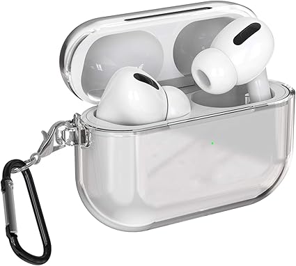 Amazon Beyeah Airpods Pro ケース 19 充電ケースカバー 19年10月発売 用 Tpu保護カバー ソフト キーチェーン付き 前面のledライトが隠れない ワイヤレス充電対応 衝撃吸収保護 クリア Beyeah イヤホン ヘッドホンケース