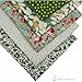 RayLineDo 5X Different Pattern Green Poplin Fabric Fat Quarter Bundle 46 x 56cm (Appox 18